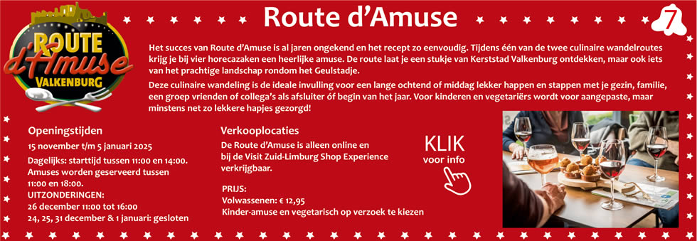 Route amuse valkenburg